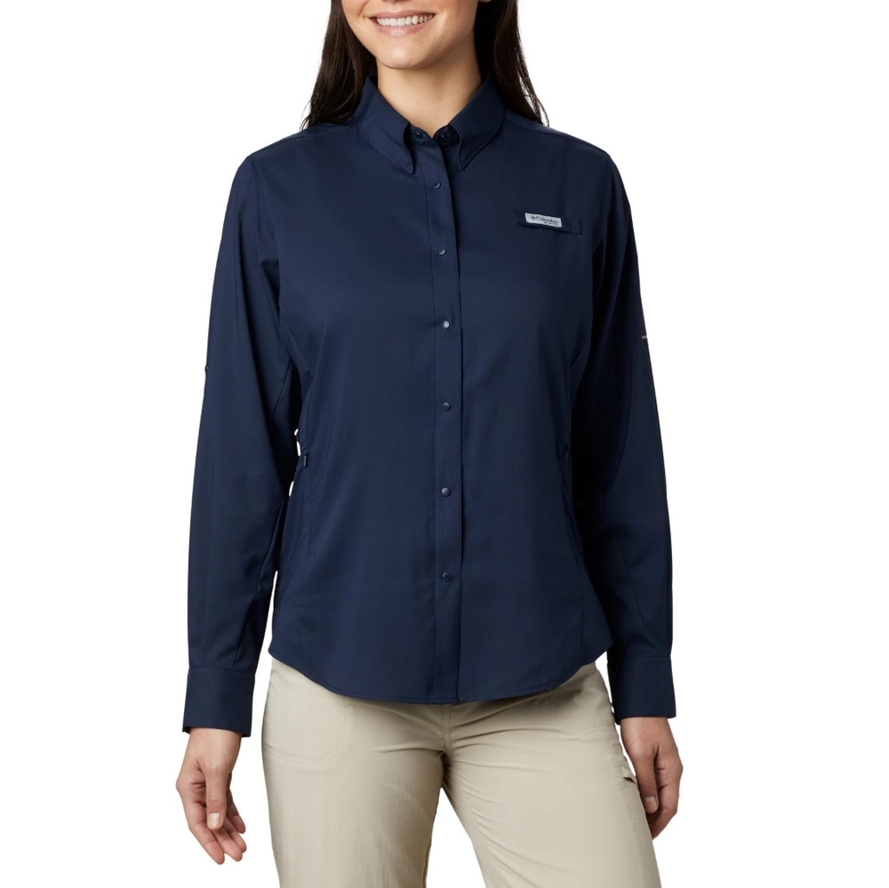 Columbia Tamiani II Long sleeve shirt xs dark blue